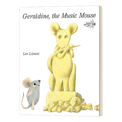 英文原版 Geraldine the Music Mouse 音乐老鼠杰拉尔丁 绘本 凯迪克奖得主Leo Lionni 英文版 进口英语原版书籍