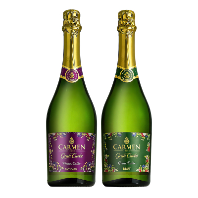 智利卡门弗里达卡洛干型起泡酒