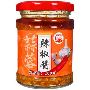 潮膳源蒜蓉辣椒酱料潮汕特产200g