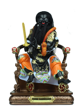 法主公摆设张圣君张公法主圣君都天圣君法主公树脂纯手工制作摆件