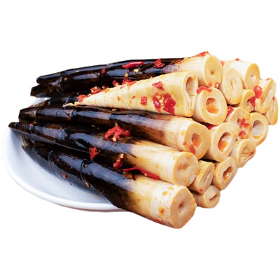 开袋即食泡椒香辣手剥笋