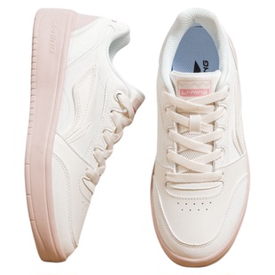 李宁板鞋女鞋2026新款元宝V3女士低帮软底百搭小白鞋运动鞋休闲鞋