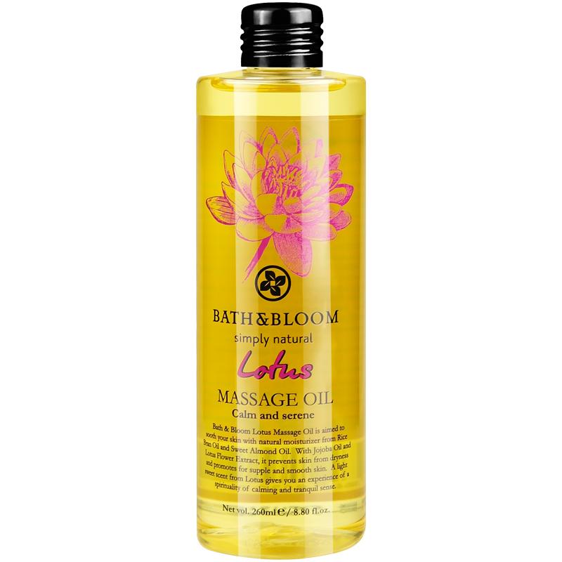 新品泰国BATH&BLOOM荷花精油按摩全身脸部面部按摩精油