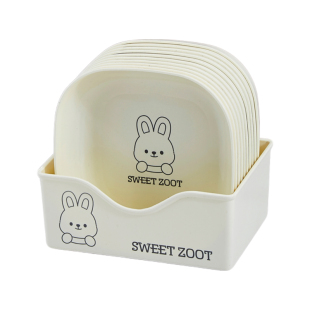 新款零食碟食品级碟子水果盘吐骨碟吐骨头盘碟家用餐桌轻奢小盘子