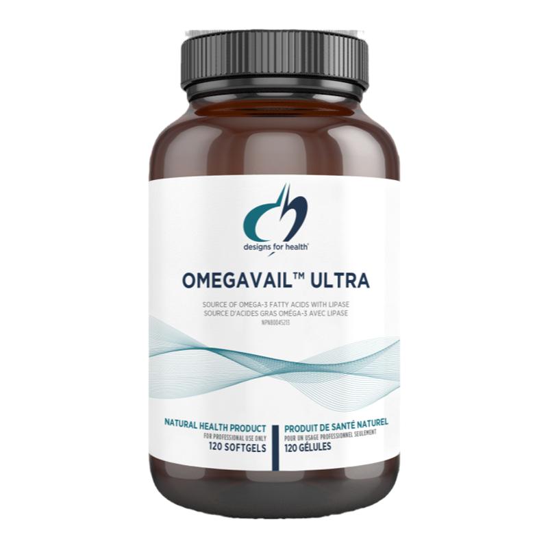 Designs for Health OmegAvail Ultra深海鱼油不含D3/K