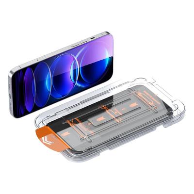 适用于红米Note12钢化膜无尘仓全屏覆盖Note12Pro/+高清防摔玻璃手机膜Note12TPro/12Turbo新款防尘贴膜神器