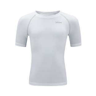 维动短袖儿童紧身衣训练服男童运动跑步透气篮球训练压缩夏季打底