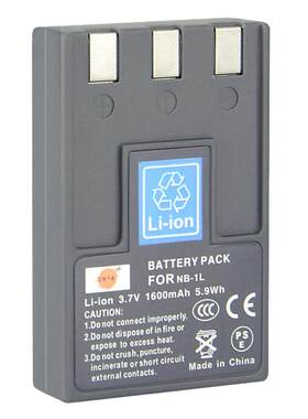 适用于佳能CCD相机电池NB-1LH
