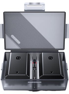 绿联相机电池收纳盒适用索尼fz100/ fw50佳能e17/e6nh 尼康enel25/enel15c富士w126s/w235微单TF/SD内存卡盒
