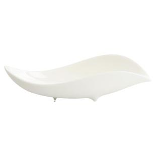 南山先生 原白茶荷陶瓷家用赏茶醒茶茶则分茶器创意功夫茶道配件