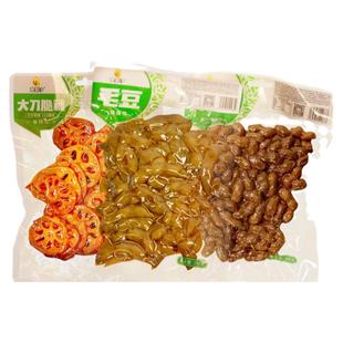 章鸭子花生毛豆商用藕片水煮香辣开袋即食夜宵下酒菜批发零食小吃