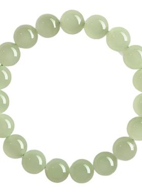 天然和田玉手串女款玉石籽料手链