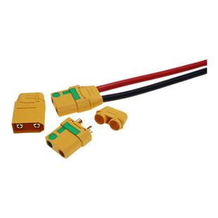 XT90H XT90S防打火锂电池接口插头 连接器大电流50A xt90插头带线