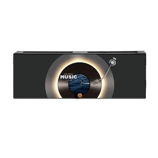 wifi路由器收纳盒子led灯光画机顶盒置物架墙上电线插座遮挡装饰