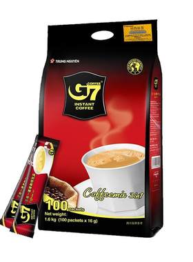 越南进口g7速溶咖啡粉1600g袋装