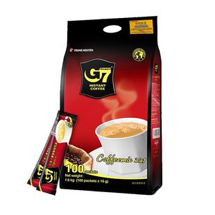 越南进口G7原味三合一速溶咖啡粉学生提神正品1600g袋装100条装官