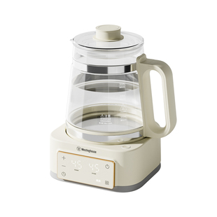 煮茶器全玻璃煮茶壶家用大容量养生壶泡茶用烧水壶纯玻璃智能恒温