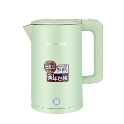 格来德316L不锈钢保温电热水壶