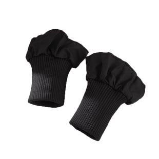 羽绒服袖口加长辅料加厚儿童棉服外套防风防脏袖子松紧接边螺纹口