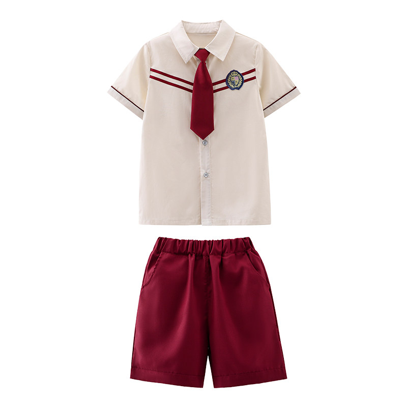 小学生校服班服夏季幼儿园园服国风毕业照演出服六一儿童节表演服