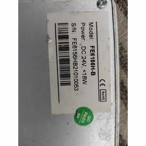 询价繁易触摸屏，型号FE6156H-B，成色几乎。24V供电