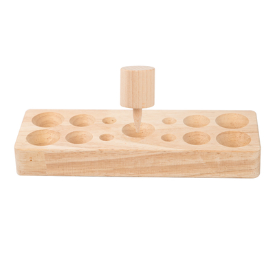 实木艾塔模具锥形艾绒成型器隔姜灸艾灸塔压制模具艾坨艾壮倒流烟