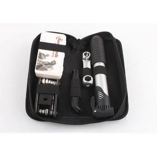 自行车维修工具包公路山地车组合工具漏气补胎打气筒修理扳手套装