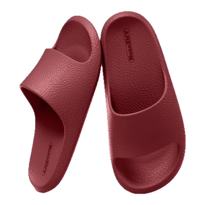 红色拖鞋女夏季情侣室内居家用浴室洗澡防滑陪嫁拖鞋结婚一对喜庆