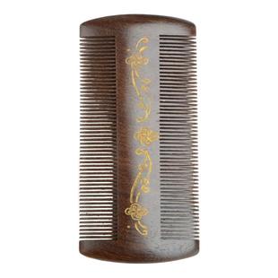 金丝檀木篦子梳儿童刮头虱子梳加密虱梳子超密齿梳头去头屑木蓖子