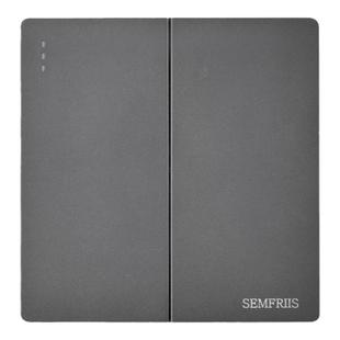 开关插座 家用面板86型暗装USB二开五孔双控电视电脑插座墙壁开关