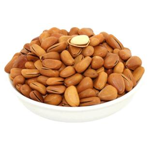 2025新货开口松子野生东北手剥特大松子原味孕妇坚果散装净重500g