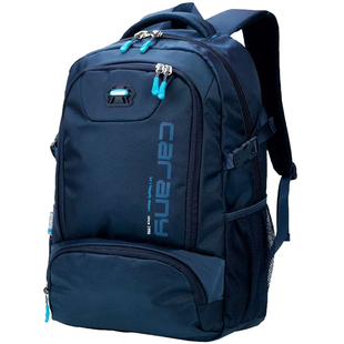 卡拉羊双肩包男书包中学生初中生高中生大容量减负护背背包42L