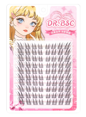 胶水十排玉面狐狸假睫毛