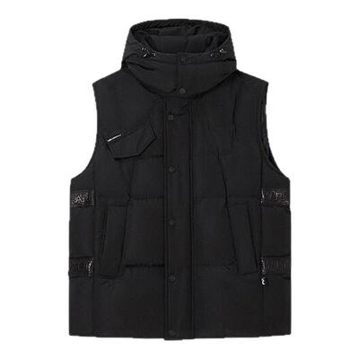 KARL LAGERFELD卡尔拉格斐秋冬新款【85%鹅绒】无袖羽绒夹克男装