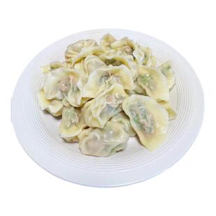 【鲜素-白菜豆腐】韭菜鸡蛋茴香粉条荠菜煎饺蒸饺4袋共4斤80个