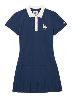 New Era纽亦华MLB连衣裙POLO百褶裙子运动网球风
