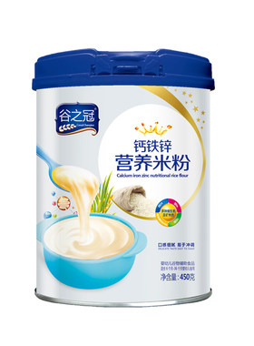 谷之冠米粉益生菌钙铁锌婴儿辅食