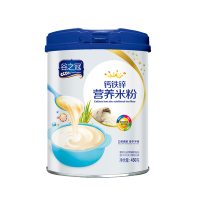 谷之冠米粉益生菌钙铁锌婴儿辅食