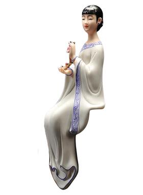 家居仕女装饰玄关人物俏江南客厅