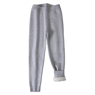 女童羊绒保暖裤冬季内穿a类羊毛裤儿童打底裤加绒小孩校服神器裤