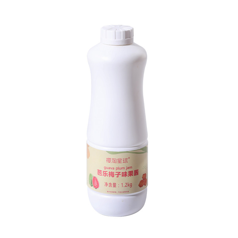 芭乐梅子果味酱1.2kg奶茶店专用