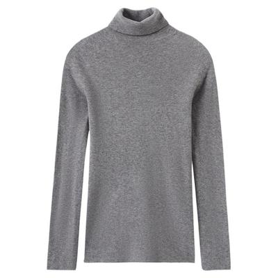 快鱼秋季高领修身打底衫女士内搭