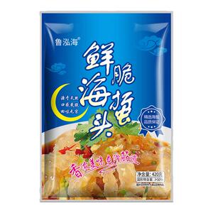 海蜇头开袋即食凉拌下酒菜袋装小吃温州风味特产半成品美食预制菜