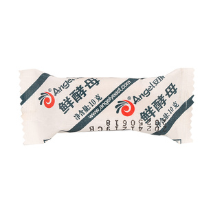安琪高活性鲜酵母10g发面新鲜湿发酵粉低糖型做包子馒头家用小包