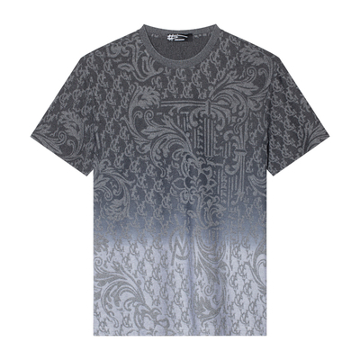 AMK意大利夏季渐变短袖T恤男