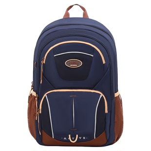 江博士新款智能护脊书包初中生男款女生减负大容量超轻便双肩背包