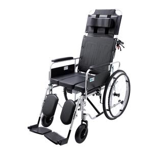 可孚轮椅瘫痪老人专用手推车上厕所洗澡折叠轻便老年人手动骨折