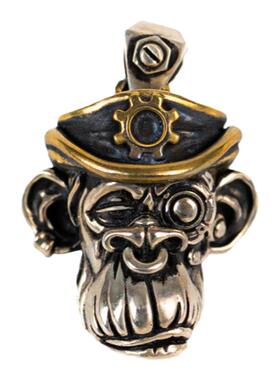 渡鸦Funnymonkey怪博士猴子吊坠