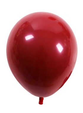 婚礼气球地飘立柱装饰红色喜庆风