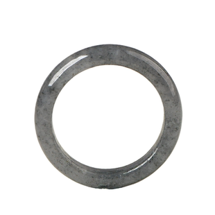 天然A货翡翠乌鸡翡跑环吊坠diy串珠配珠手工饰品配件材料串珠项链